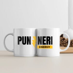White Coffee Mug - Puneri Energy