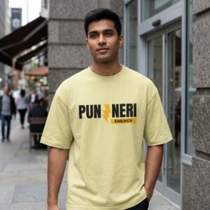 Unisex Oversized Standard T-Shirt - Puneri Energy